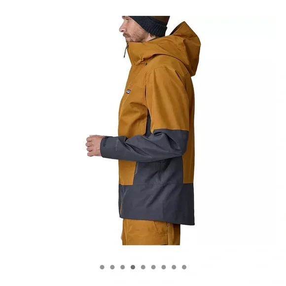 Patagonia Men's Large Storm Shift Jacket Raptor Brown NWT Ski Snowboard - Picture 13 of 16